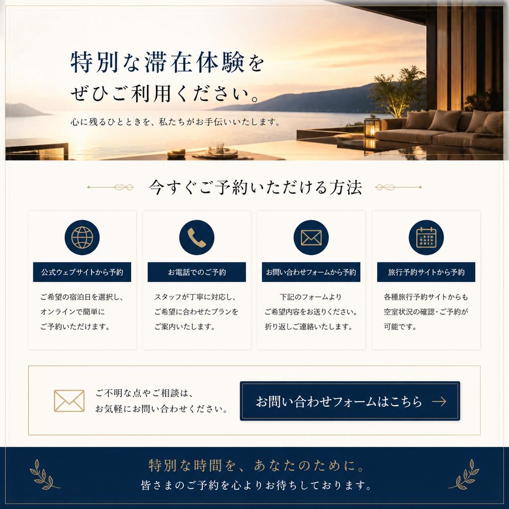 7. お問い合わせ・予約